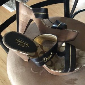 EUC Coach heels - FIRM PRICE!